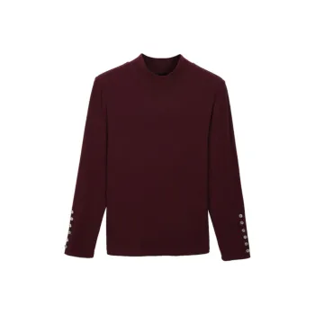 XIANLIXIU Knitwear Women's Burgundy