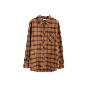 Tonlion Shirts Women's Yellow