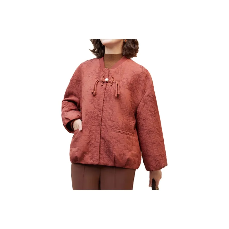 Mapping Jackets Coats Women's Red-0
