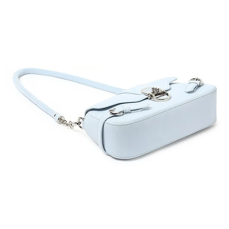 TUCANO PU Shoulder Bag Women's Haze Blue/Crescent Apricot-2