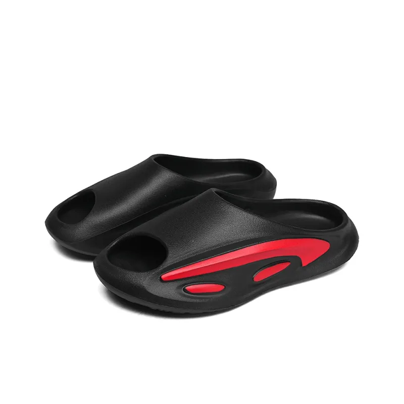 Hong Kong Meng Odor Resistant, Abrasion Resistant Slide Slippers Unisex-3