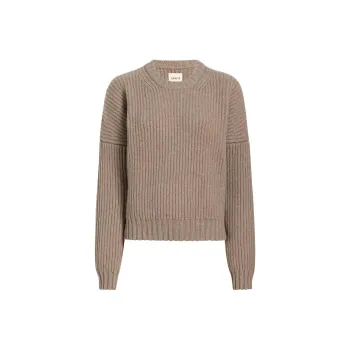 KHAITE Manuela Crewneck Sweater