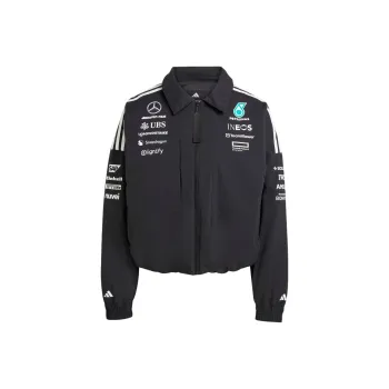 Adidas x MERCEDES AMG PETRONAS F1 TEAM SS25 Jacket Women's Black/White