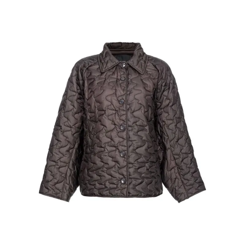 PINKO Quilted Straight Hem Jacket-0