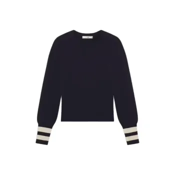 FRAME SS25 Cashmere Sweater Women's Marine Blue