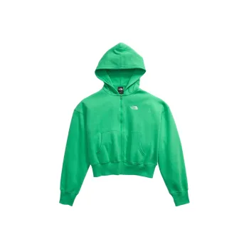 THE NORTH FACE Evolution Full Zip Hoodie Jackets Coats Women's Emerald Green