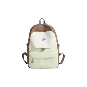 GEERDUN Nylon Fabric Backpack Women's Green, Blue, Navy Blue, Pink