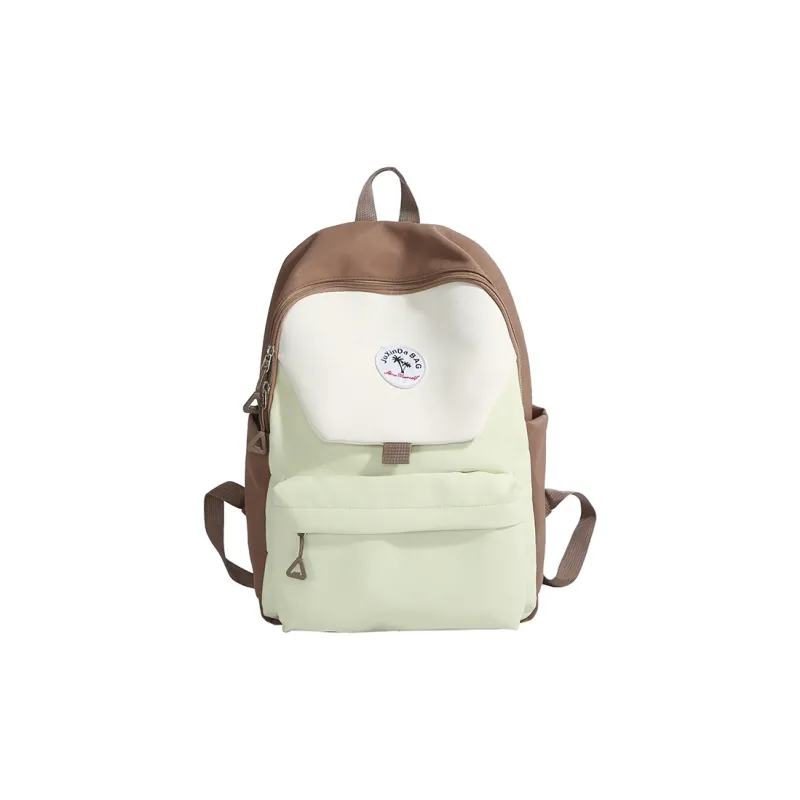 GEERDUN Nylon Fabric Backpack Women's Green, Blue, Navy Blue, Pink-0