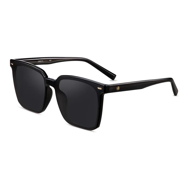 HORIEN TR90 Square Sunglasses Unisex-0