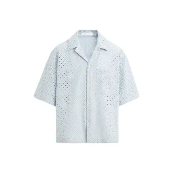 ZARA Shirts Men Light Blue