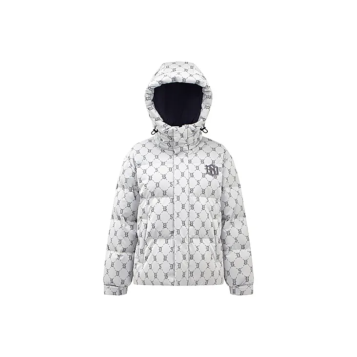 BOSIDENG BOSIDENG Letter Aging Down Jacket Unisex-2