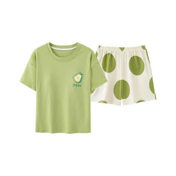 FENTENGCARE Pajama Set Women's Green