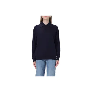 Bottega Veneta Tonal Stitched Ribbed Cuffs Polo Shirt