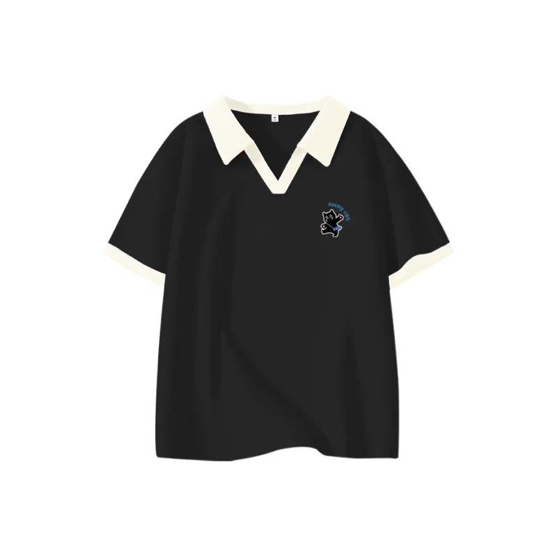 Cotton Polo Shirts Women's-9