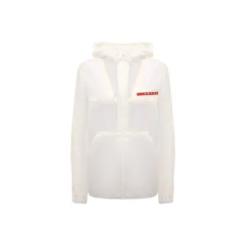 PRADA Jackets & Coats Women's White