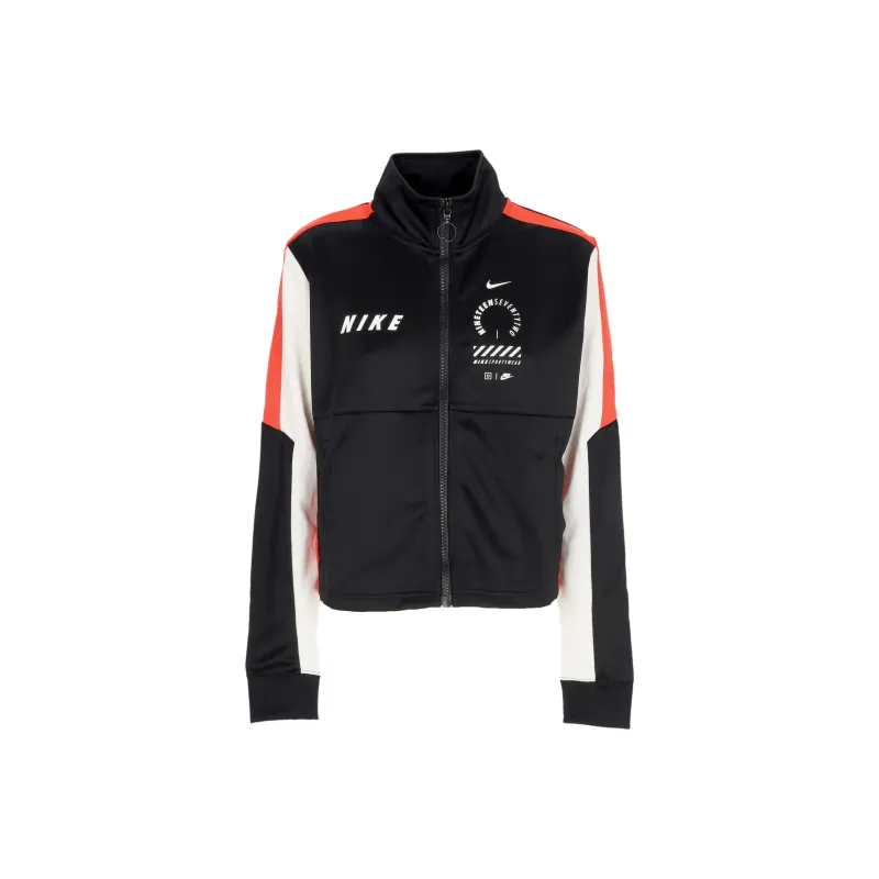 Nike Jackets Coats Women's Black Light Deep Red White-0