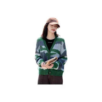 Demana Knitwear Women's Camouflage Green
