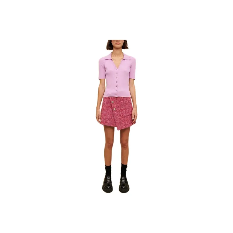 Maje Knitwear Women's Light Purple-1