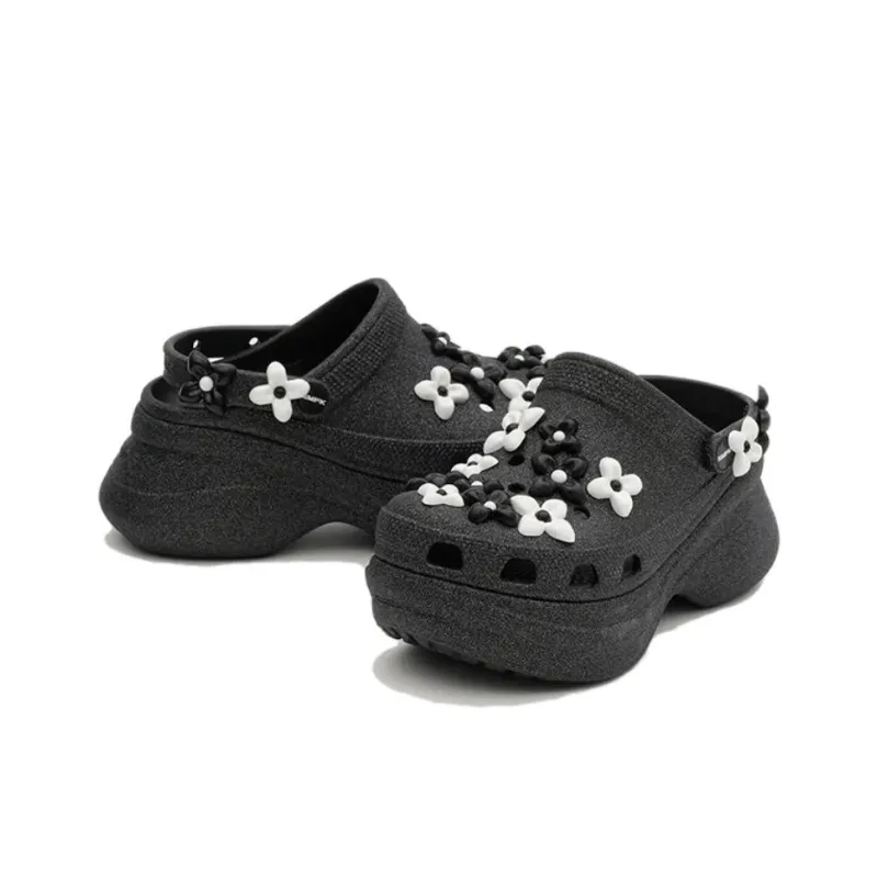 Crocs Classic Bae Clog Smfk Black Diamond Women's-3