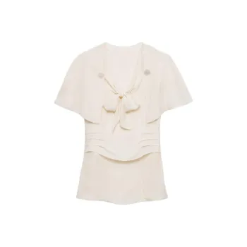 PRADA Marocain Blouse