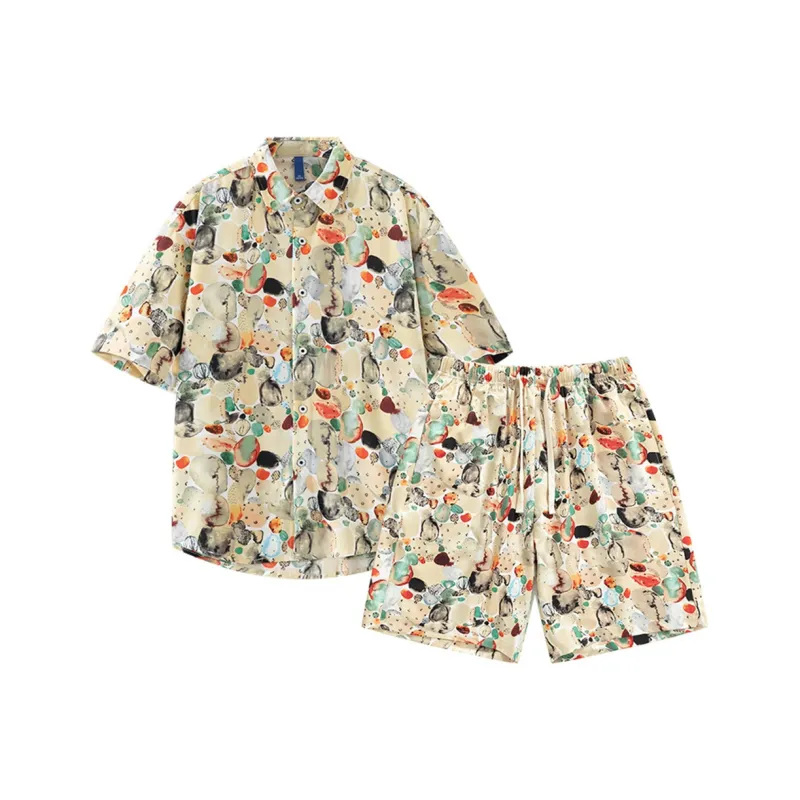 Chisportate Shirt Matching Set Unisex-4