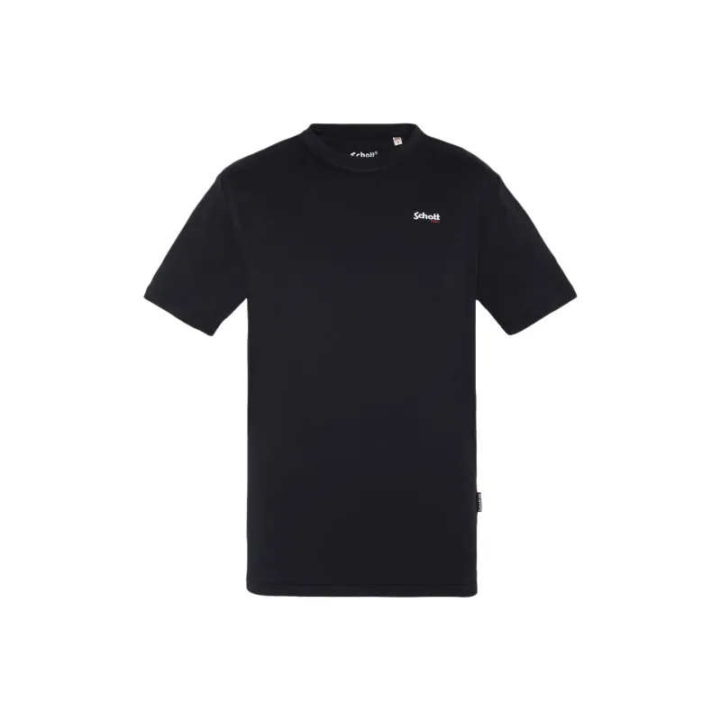 Schott N.Y.C. T Shirt Men's Black-0