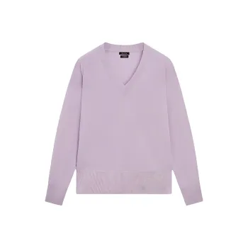 Massimo Dutti Cashmere Sweater Women's Purple