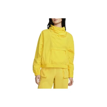 Nike Sportswear Tech Pack Zip Up Pocket Woven Jacket Yellow