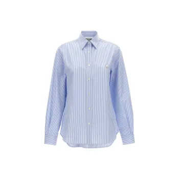 MOSCHINO Long Sleeved Pinstriped Shirt