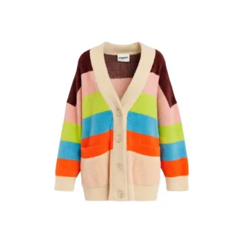 Essentiel Antwerp Gaan Striped Cardigan