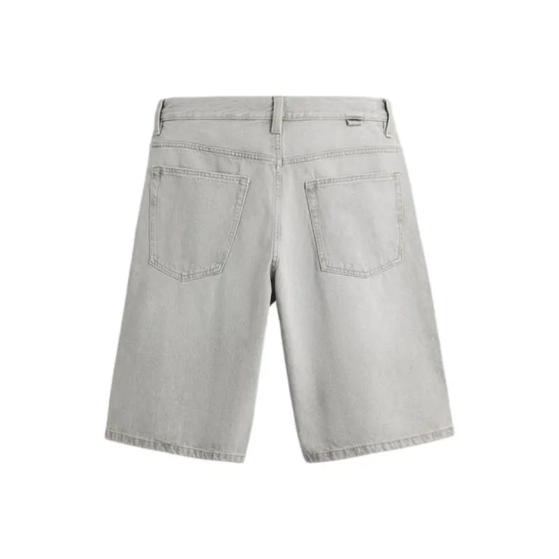 ZARA Denim Shorts Men Gray-1