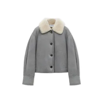 LOEWE SS25 Women's Pre Selection Collection Jackets Coats Women's Gray