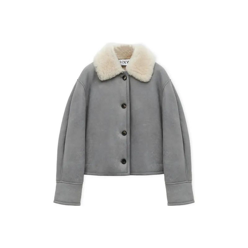LOEWE SS25 Women's Pre Selection Collection Jackets Coats Women's Gray-0