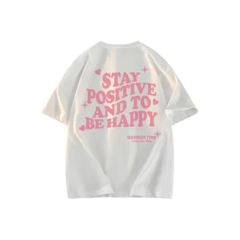 Warrior Laugh Series Drop Shoulder Sleeve T Shirt Women's