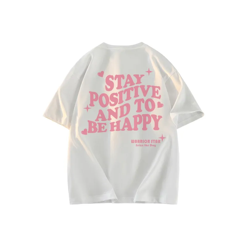 Warrior Laugh Series Drop Shoulder Sleeve T Shirt Women's-0