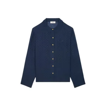 CELINE Shirts Women's Ink Blue