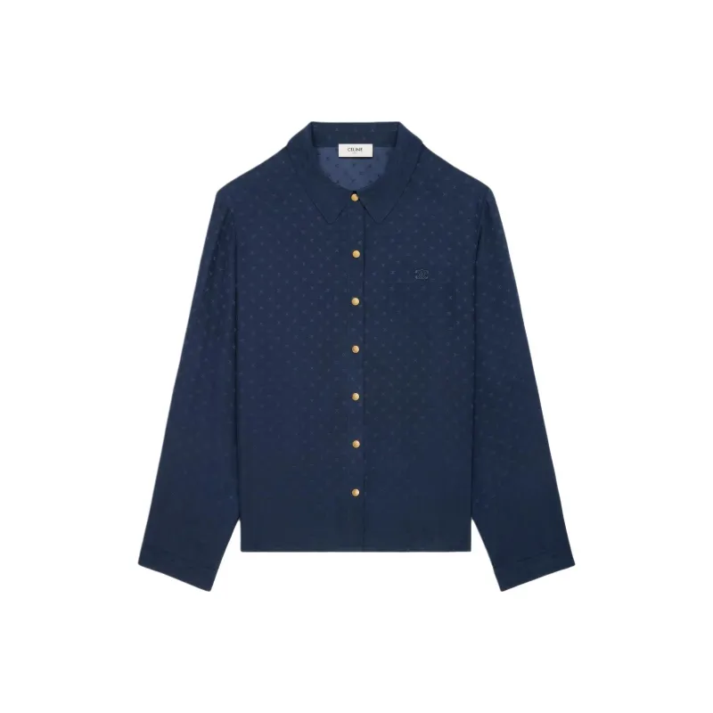 CELINE Shirts Women's Ink Blue-0