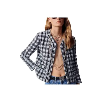 CHANEL SS23 Jackets & Coats Women's Black White