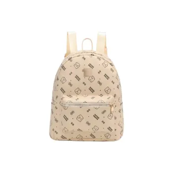 Gerlanx PU Backpack Regular Women's White/Pink/Brown
