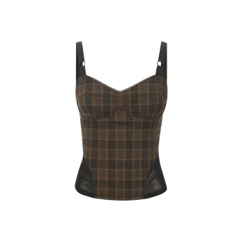 Miaou MARGUERITE CORSET Camisole Women's Brown
