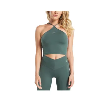 GYMSHARK Everyday Camisole Women's Gray Rock Cyan