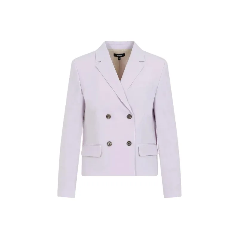THEORY Jackets Coats Women's Light Purple-0
