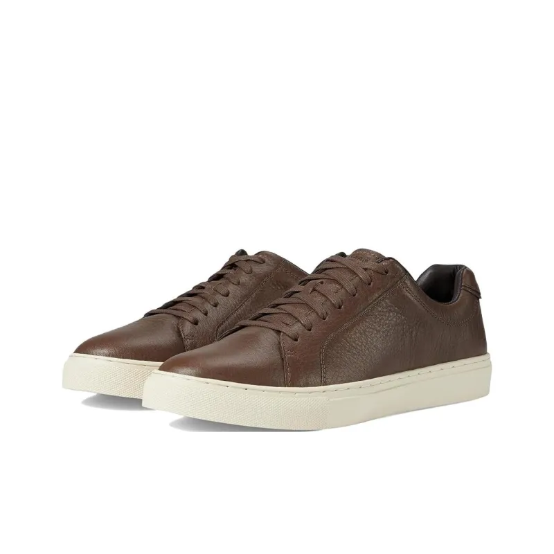 COLE HAAN Abrasion Resistant Low Top Skateboard Shoes Men's Brown-1