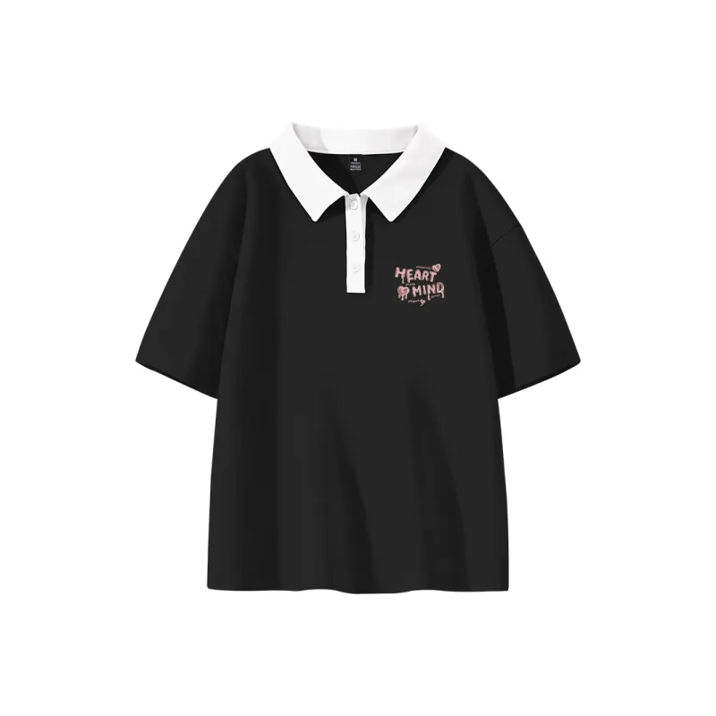 Cotton Polo Shirts Women's-0