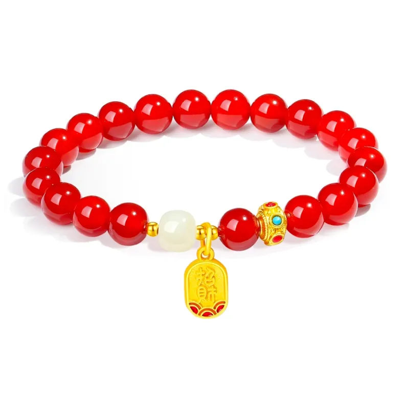 ZKY Agate Jade Bracelets Unisex-0
