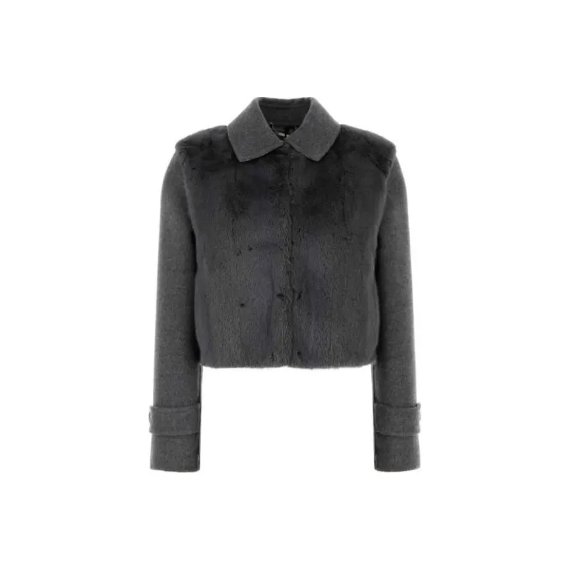 FENDI Long Sleeved Cropped Jacket-0