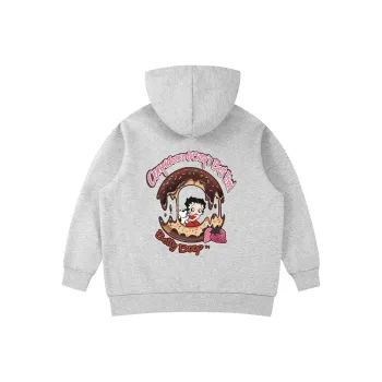 BETTY BOOP Sweatshirt Women's Heather Gray