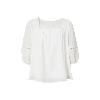 Hopeshow Shirts Women's Raw White 001