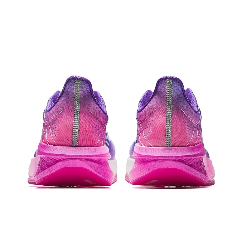 Anta Mach 4Pro V2 Anti Slip Wear Resistant Low Top Casual Running Shoes Men's White Blue Purple-3