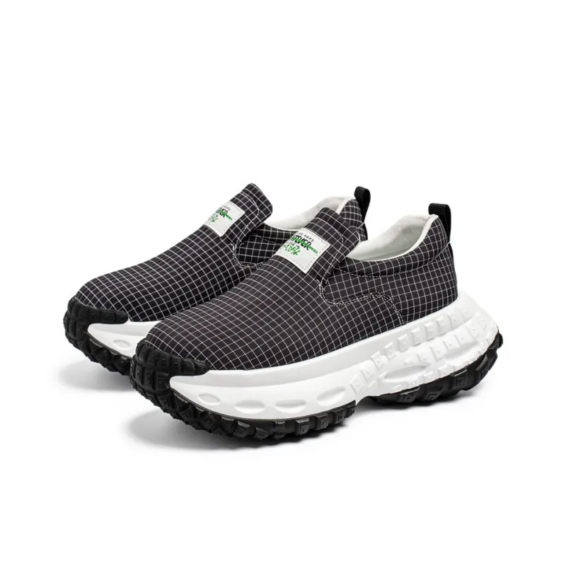 AD Height Increasing Abrasion Resistant Low Top Casual Shoes Men's-2